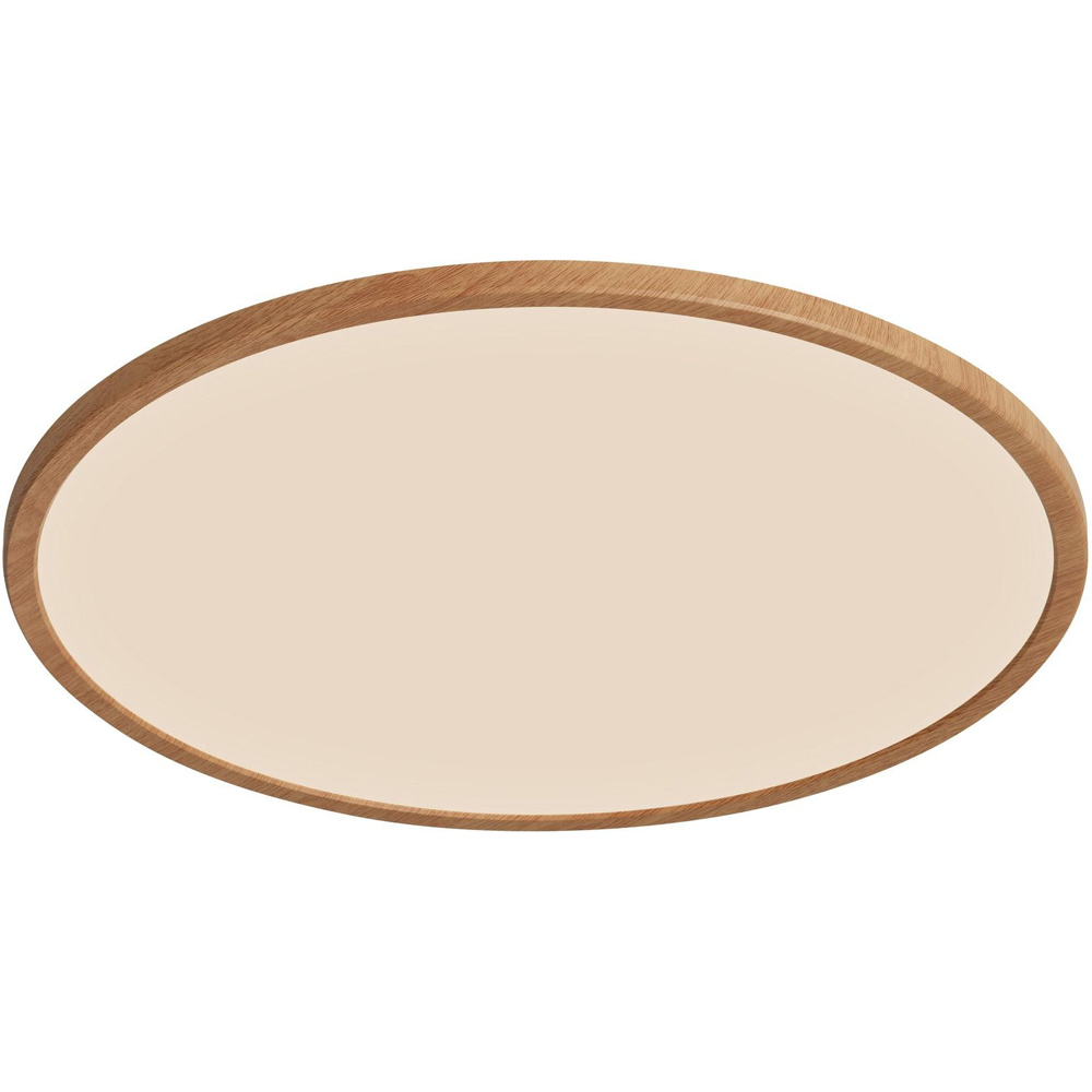 Nordlux Oja 42 2700K 3-Step Wood Foil LED Ceiling Light Image 3