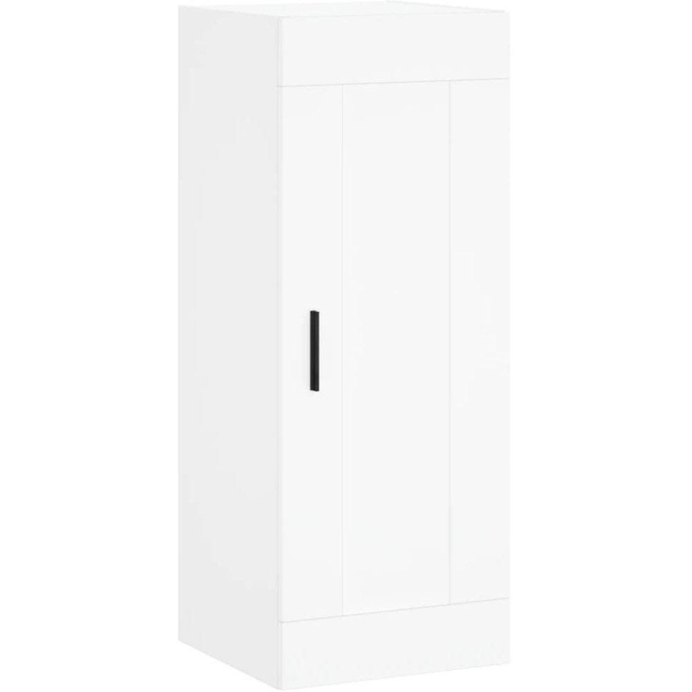 vidaXL Single Door 3 Drawer White Highboard Image 8
