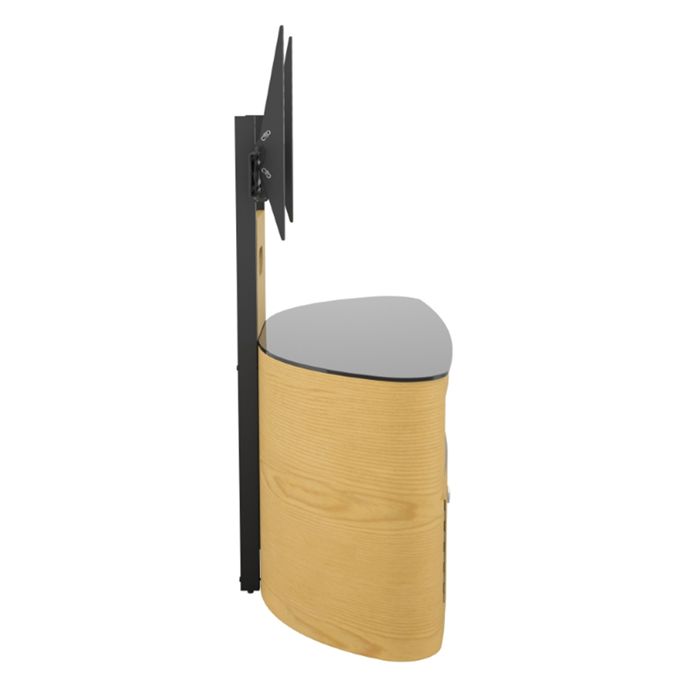 AVF Affinity Blenheim Oak Mount Curved TV Unit Image 6