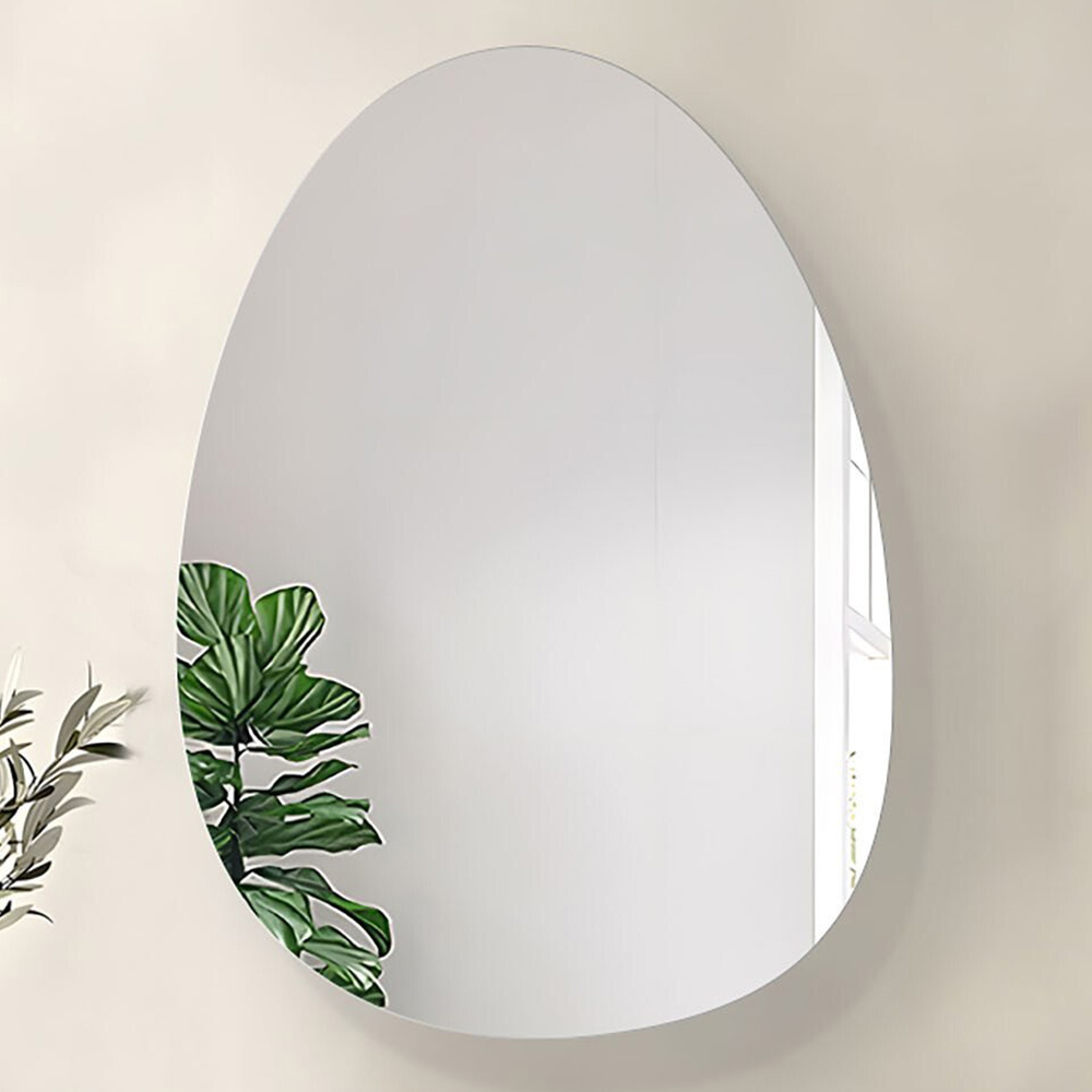 Denver Bathroom Mirror Cabinet - Silver Image 1