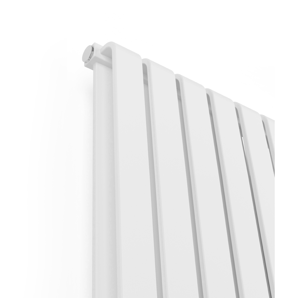 Terma Warp-Room E Wi-Fi Matt White Electric Radiator 1000W 330 x 1565mm Image 4