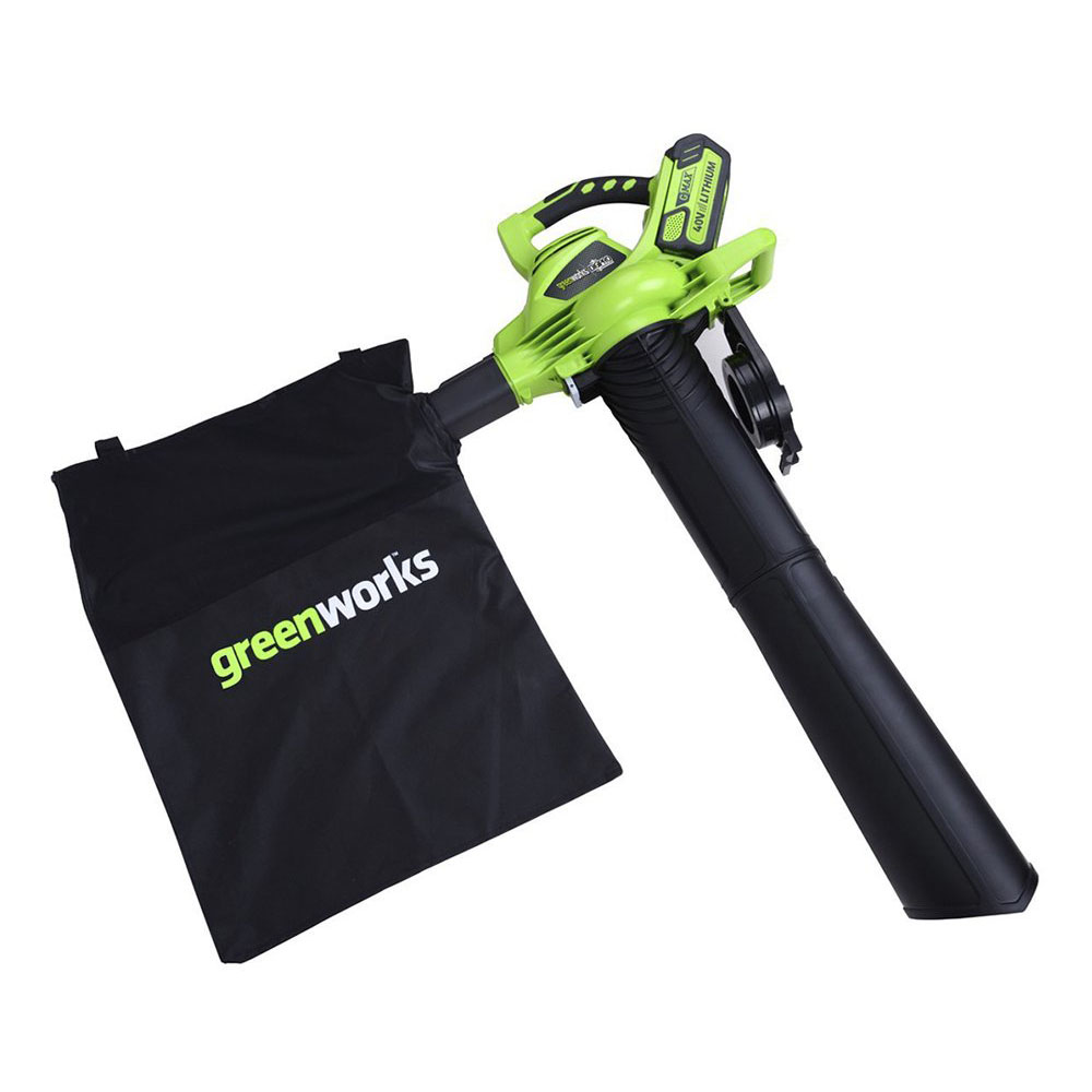 Greenworks 40V Cordless Blower Vacuum Tool Only Image 2