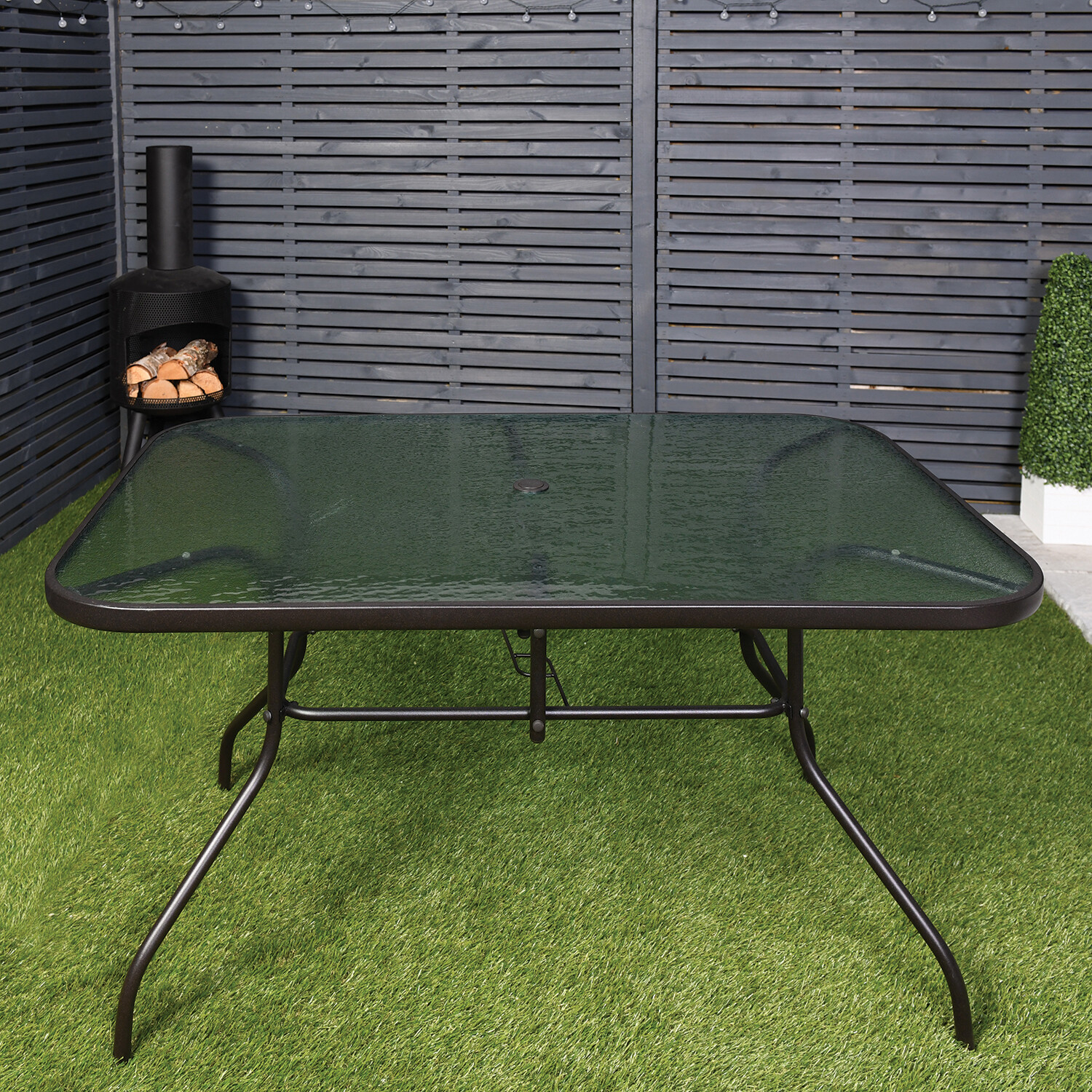 Riviera 10 Piece Dining Set Navy Image 14