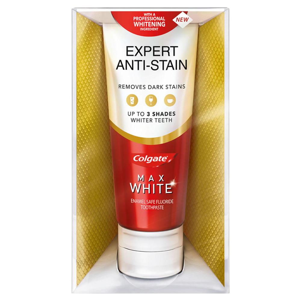 Colgate Max White Expert Antistain Toothpaste 90ml Image