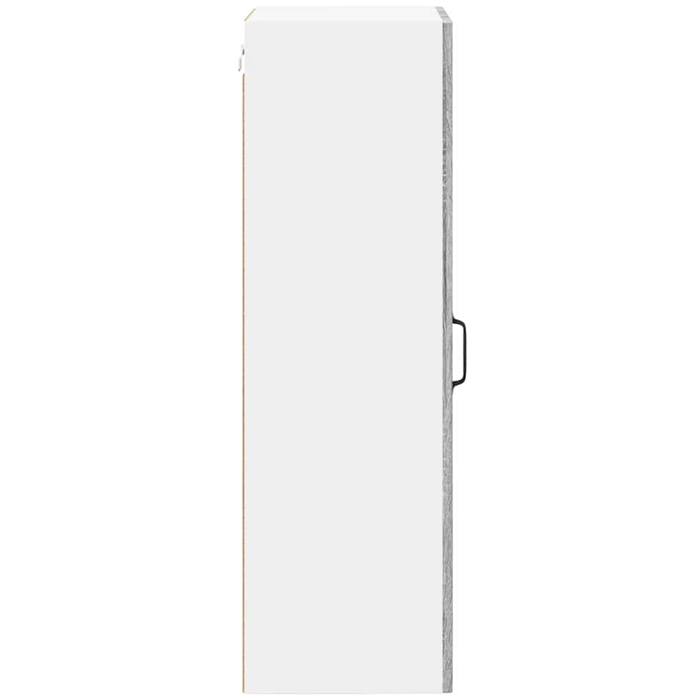 vidaXL Single Door Grey Sonoma Kitchen Wall Cabinet Image 6