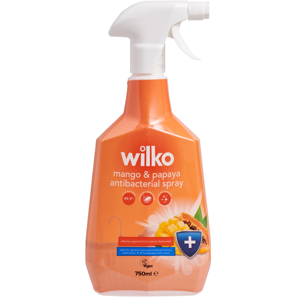 Wilko Mango and Papaya Antibacterial Spray 750ml   Image 1