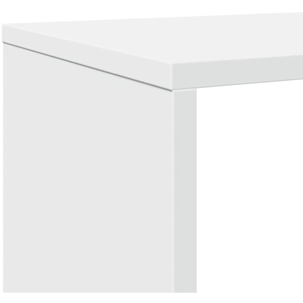 vidaXL 12 Shelf White Bookcase Image 6