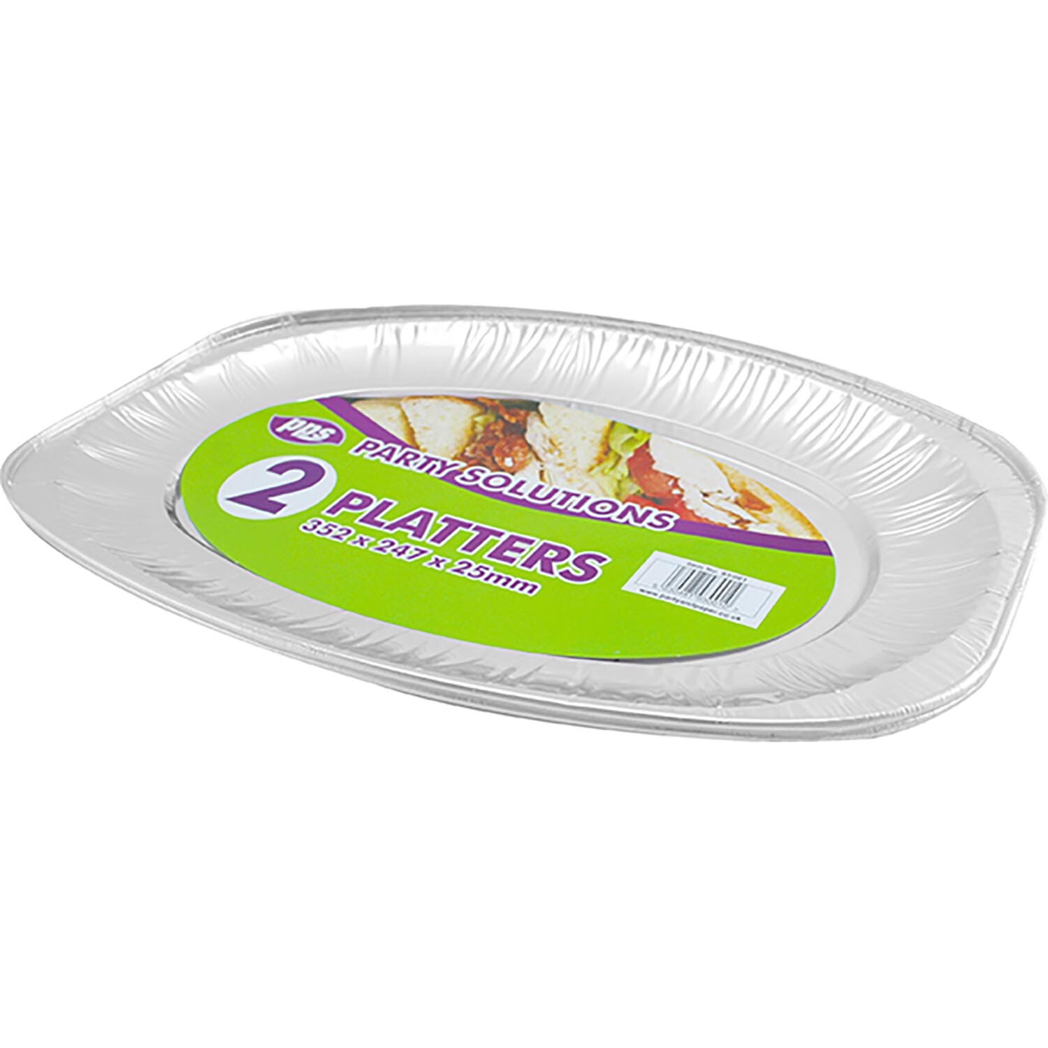 Small Foil Tray 2 Pack Image