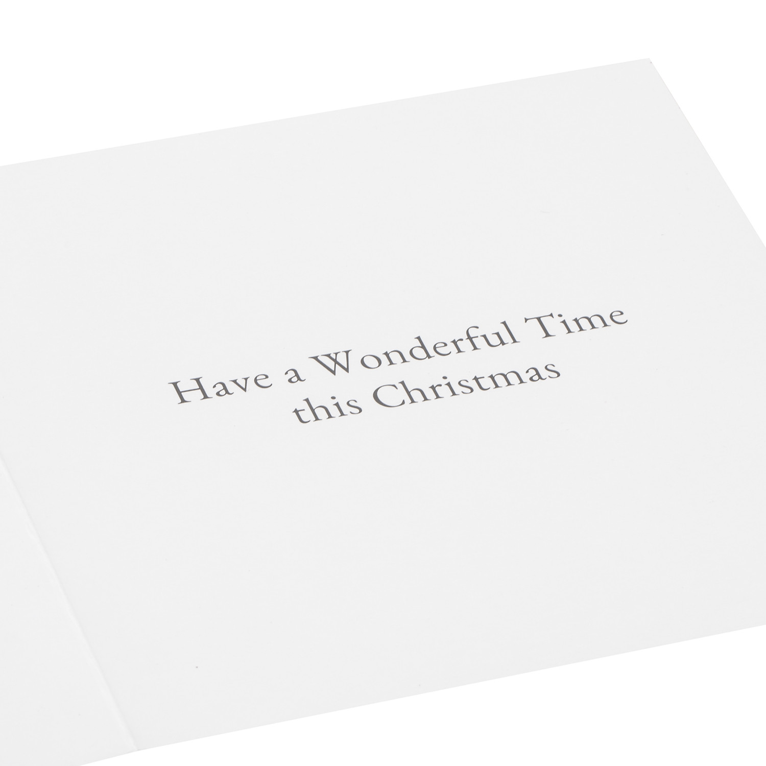 Pack of 10 Square Lux Metallic Christmas Cards Image 4