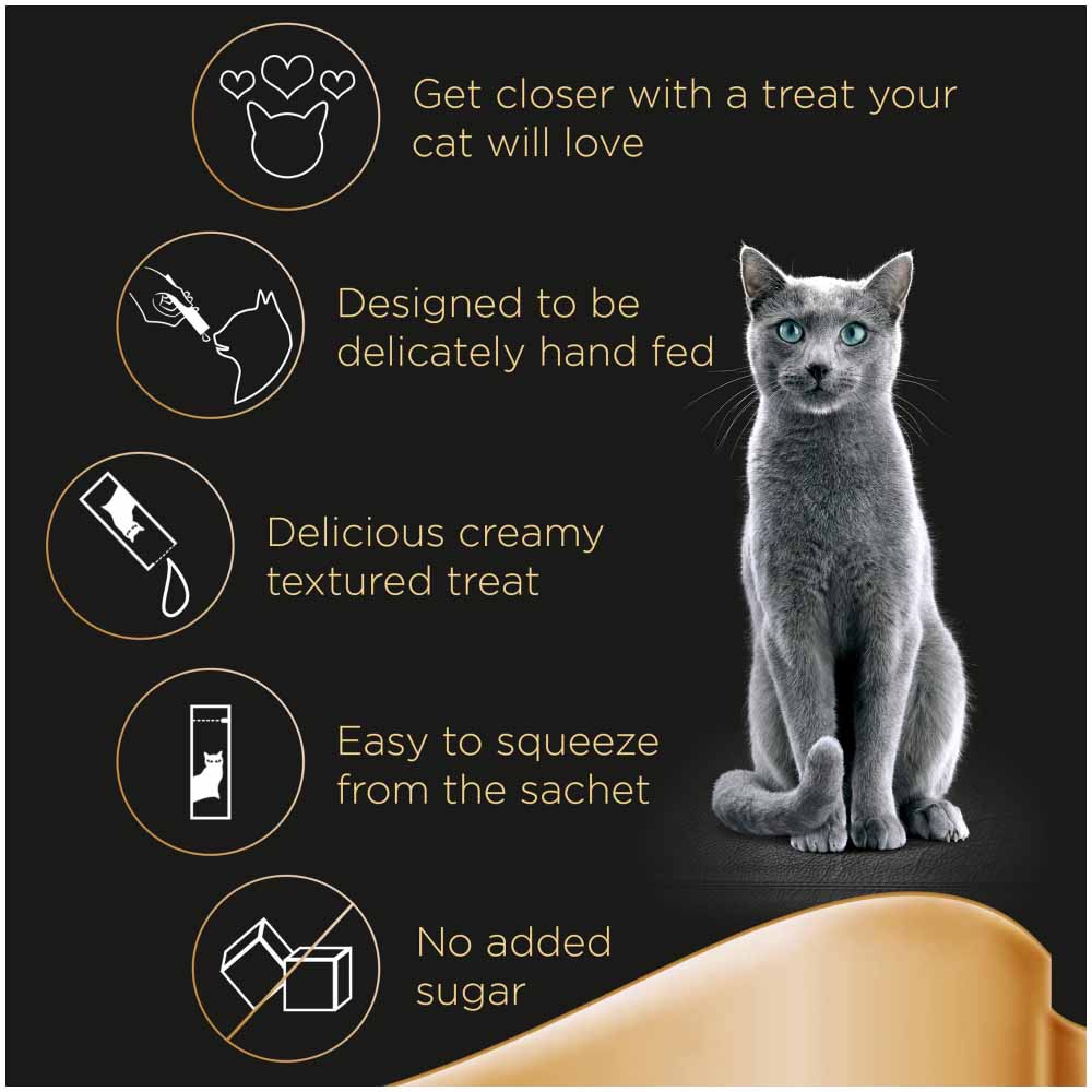Sheba Creamy Snacks Salmon Cat Treats 4 x 12g Image 9
