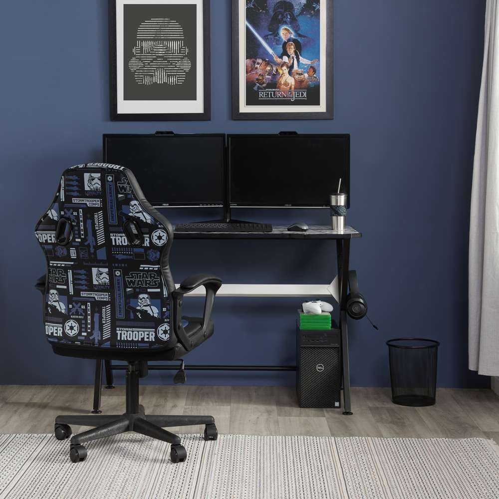 Disney Star Wars Blue Computer Gaming Chair Image 4