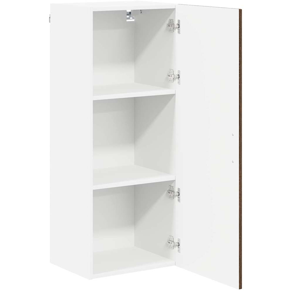 vidaXL Single Door Brown Oak Kitchen Wall Cabinet Image 5
