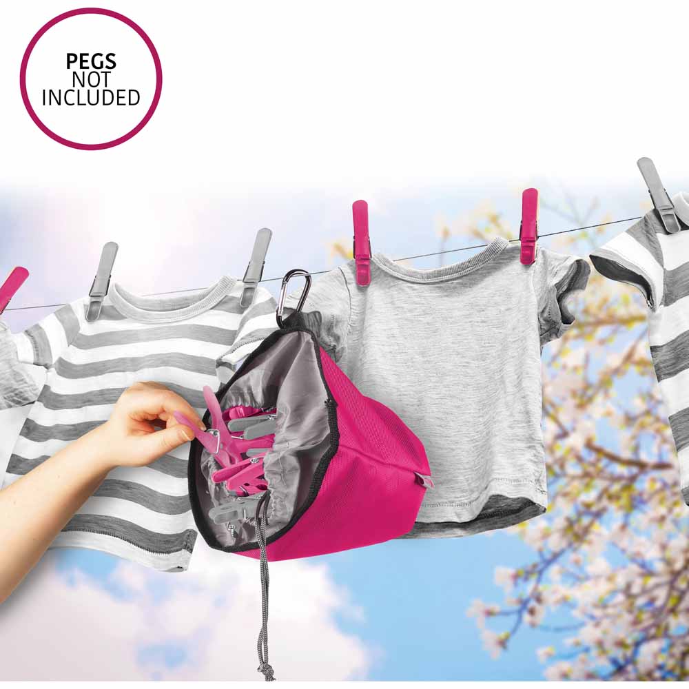 Kleeneze Peg Bag with Clip Wilko