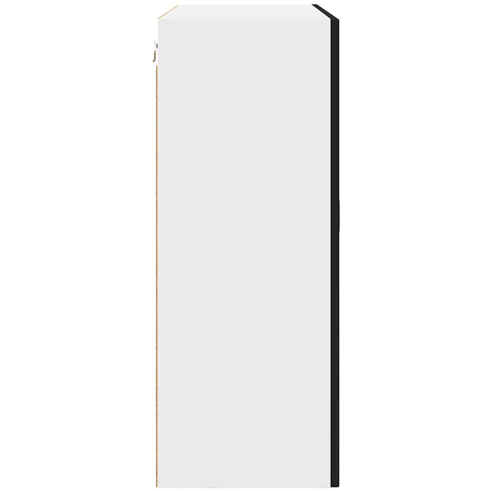 vidaXL Kalmar 2 Door Black Wall Kitchen Cabinet Image 6