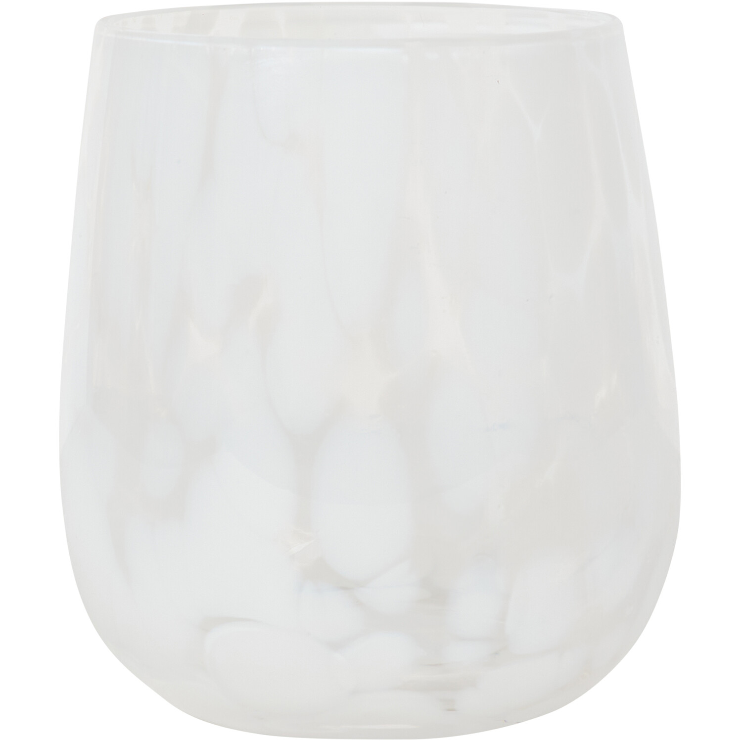 White Confetti Tumbler - White Image 1