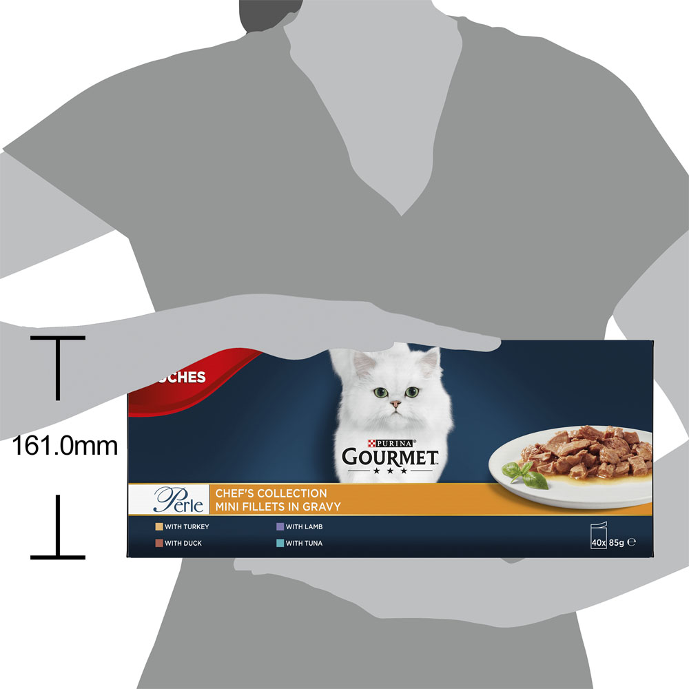 Gourmet Perle Chef's Collection Mixed Cat Food 40 x 85g Image 6