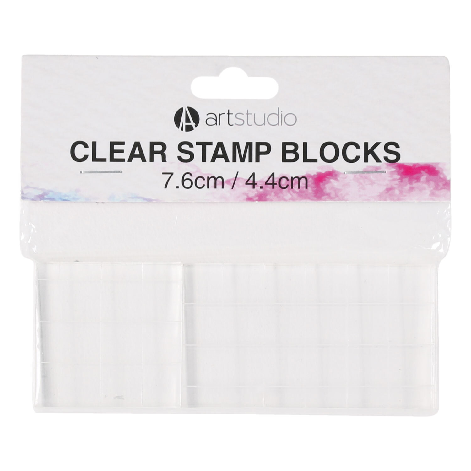 Art Studio Clear Stamp Blocks - 7.6x4.4cm Image