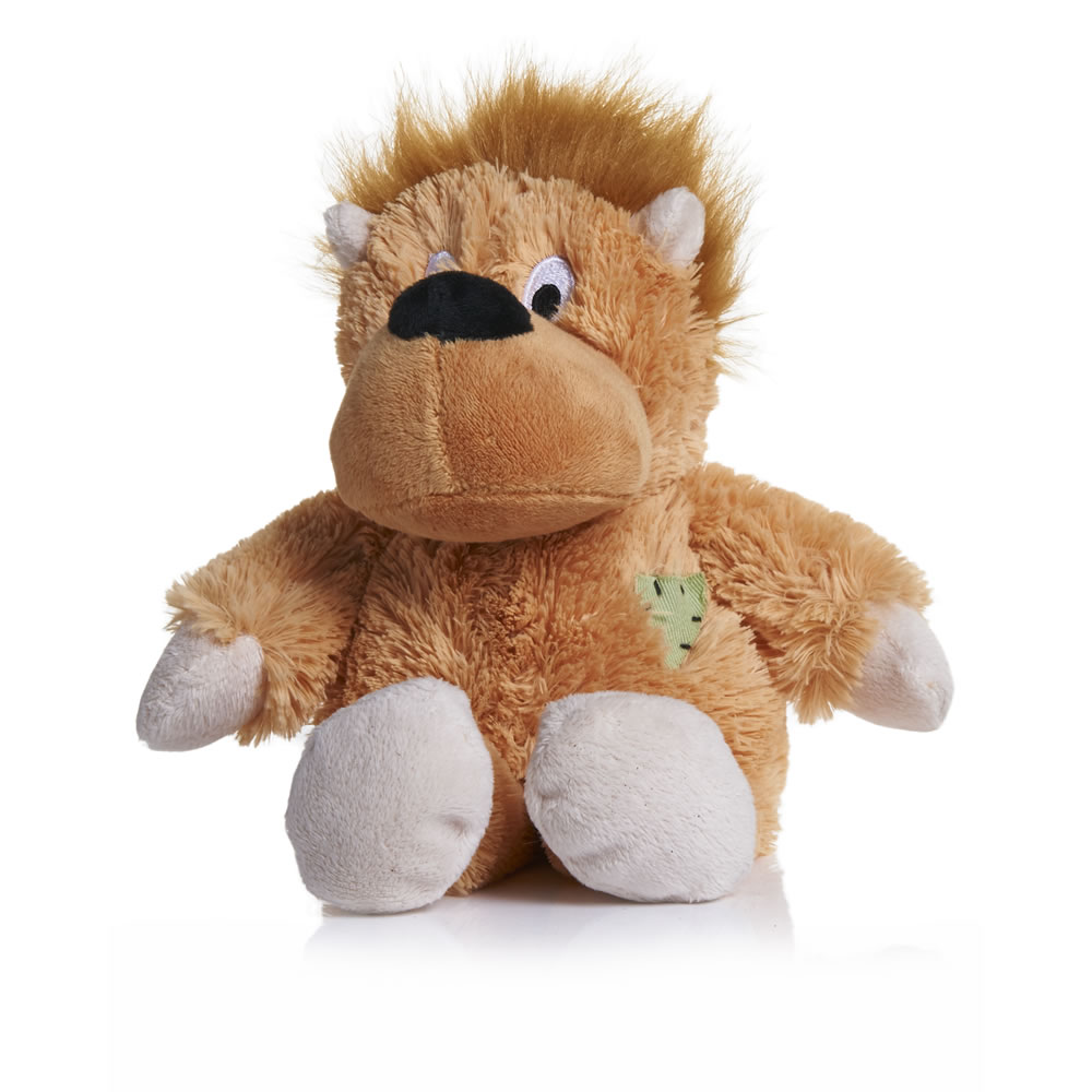 Wilko Snuggle Lion/Elephant Assorted Dog Toy Image 2