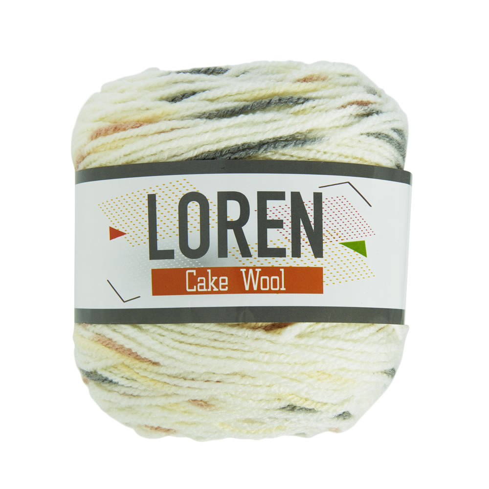 Loren Cream Mix Cake Wool 100g Image