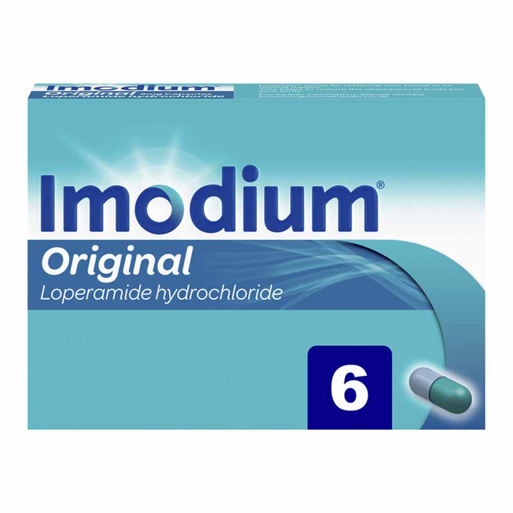Imodium Original 2mg 6 pack Image 1