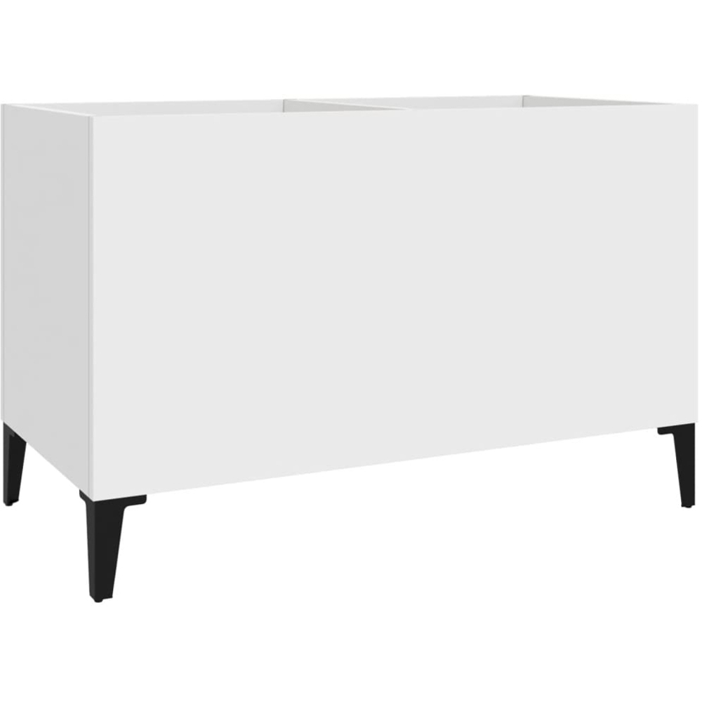 vidaXL White Record Cabinet Image 2