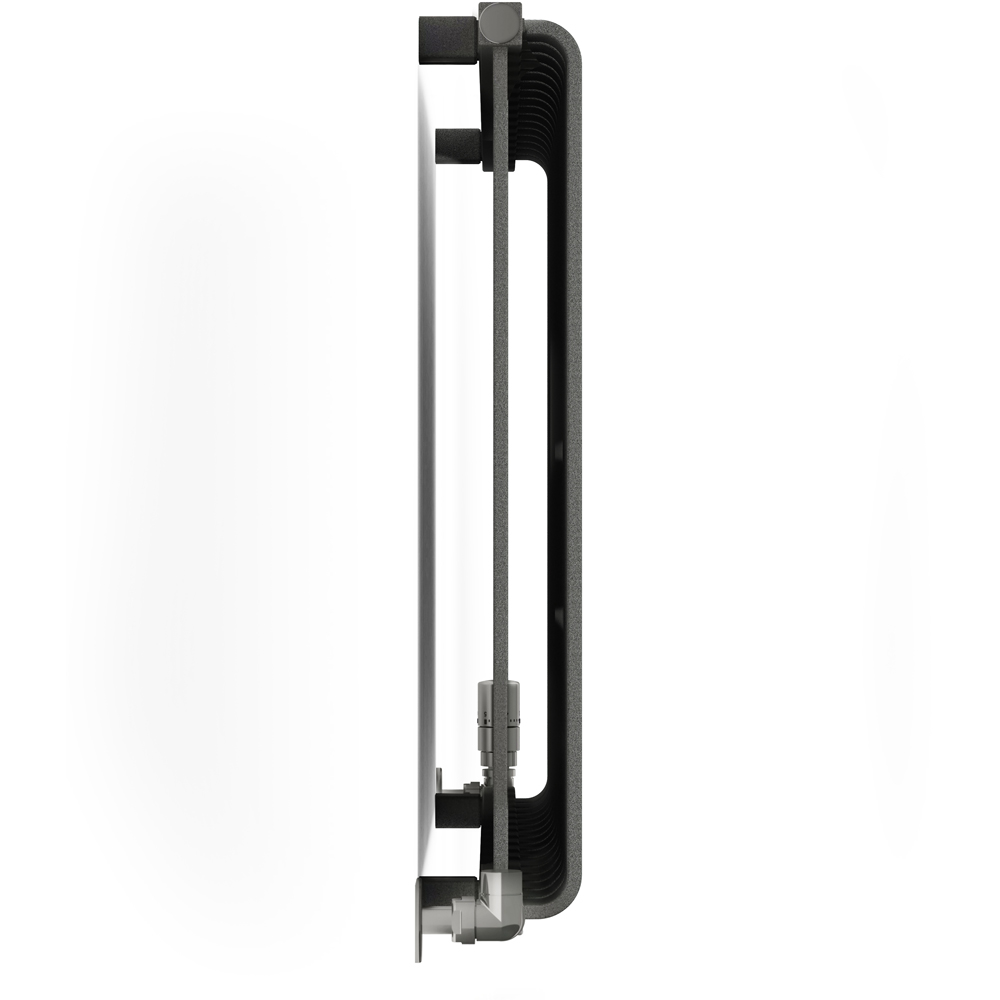 Terma Warp Room 3945 BTU Salt n Pepper Radiator 630 x 1045mm Image 4