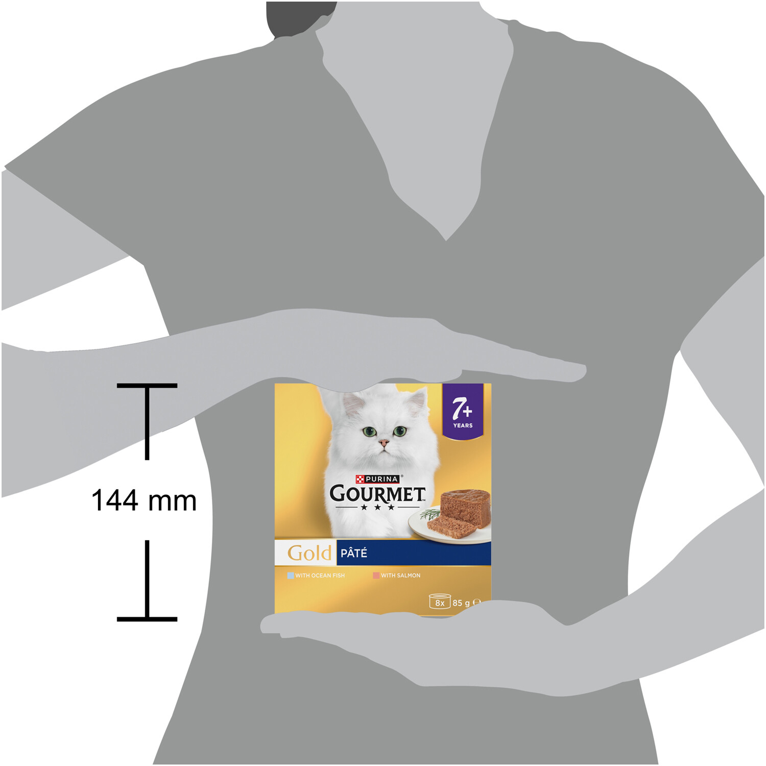 Purina Gourmet Gold Pate Senior Wet Cat Food Image 7