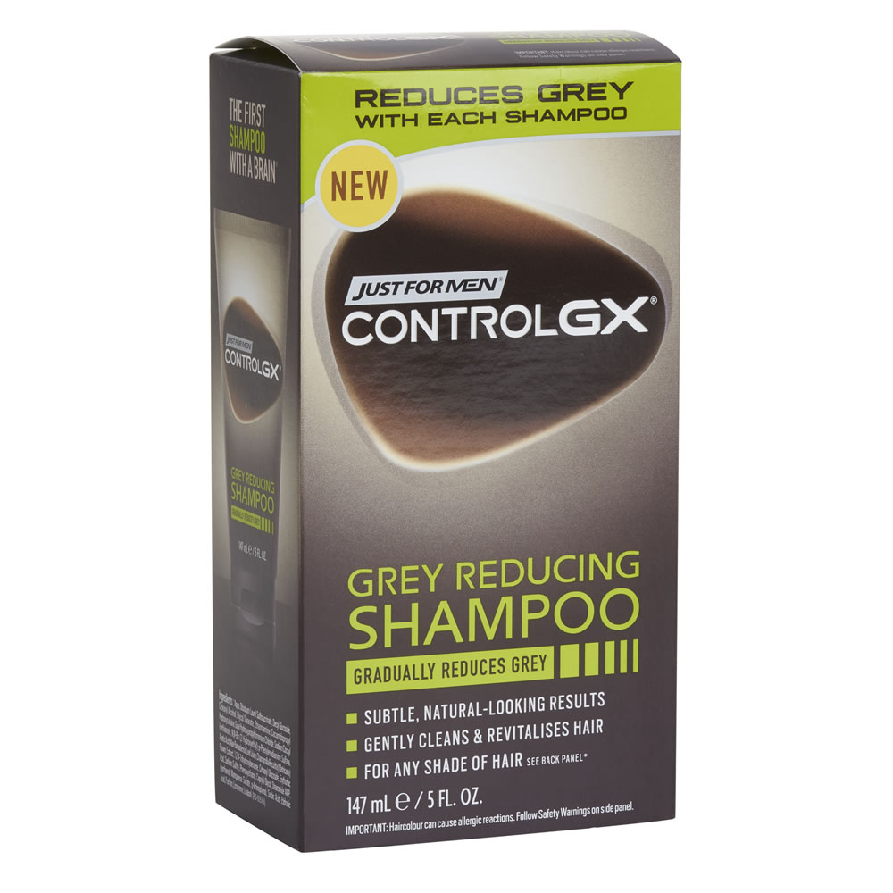 Just For Men Control GX Grey Reducing Shampoo 147ml Image 1