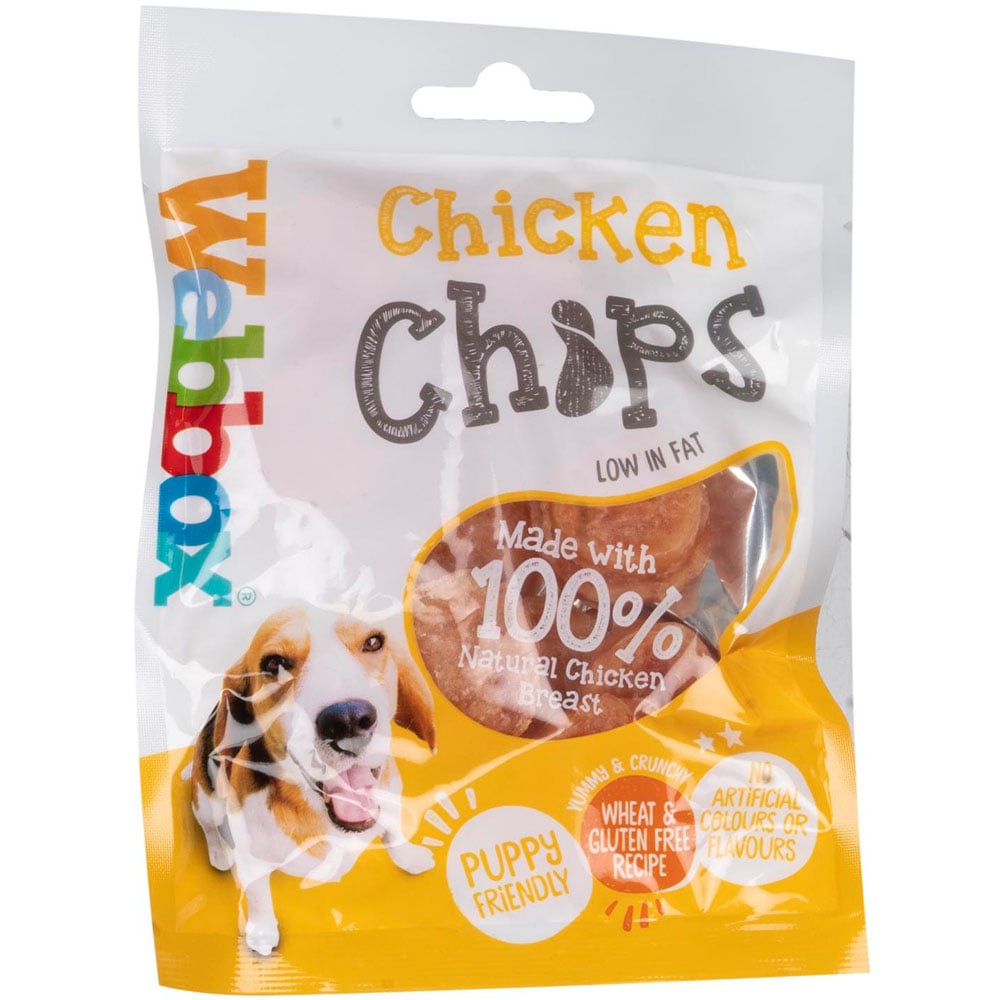 Webbox Chicken Chips Dog Food 40g Image