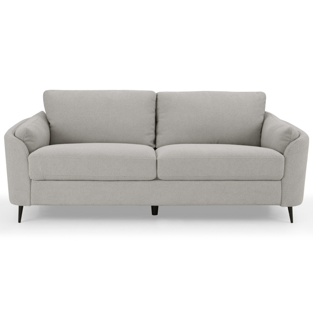 Home Detail Jack 3 Seater Light Grey Boucle Sofa Image 3