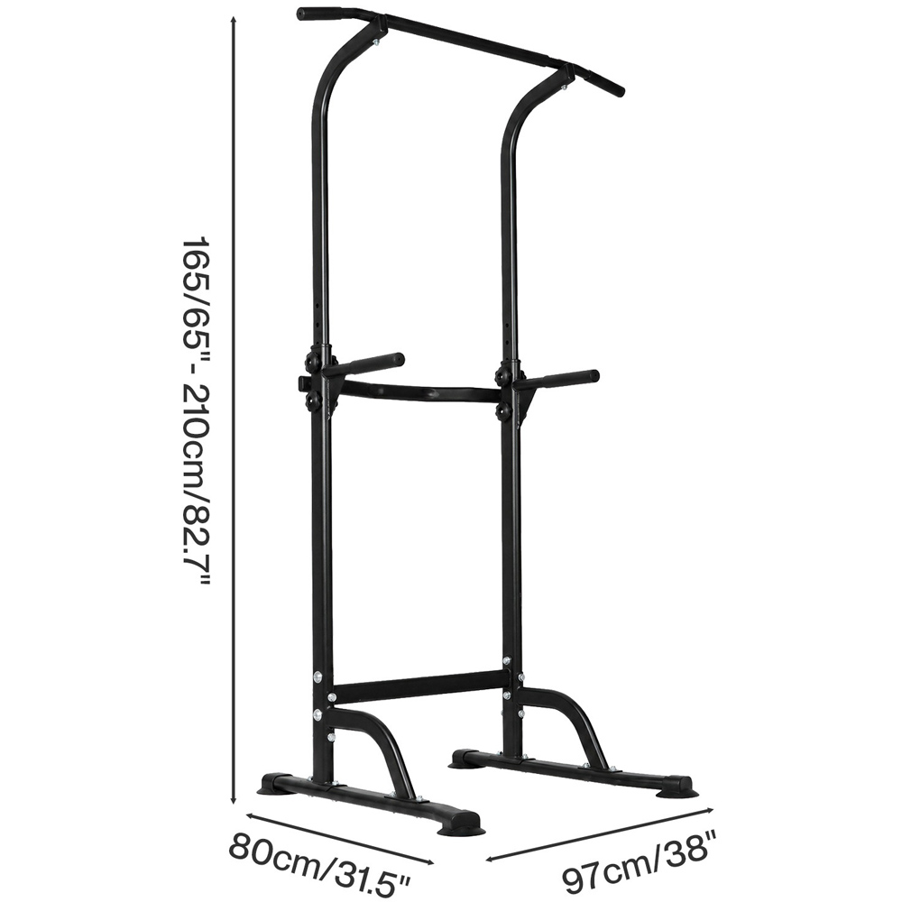 Traderight Centra Height Adjustable Pull Up Station 150kg Image 9