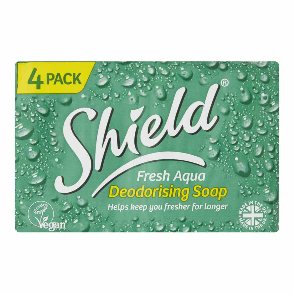 Shield Fresh Aqua Soap 4 pack Image 1