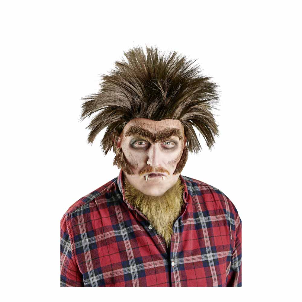 Wilko Halloween Wolf Wig Adult Wilko