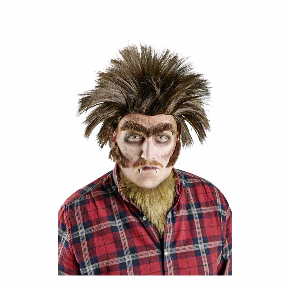 Wilko Halloween Wolf Wig Adult Image