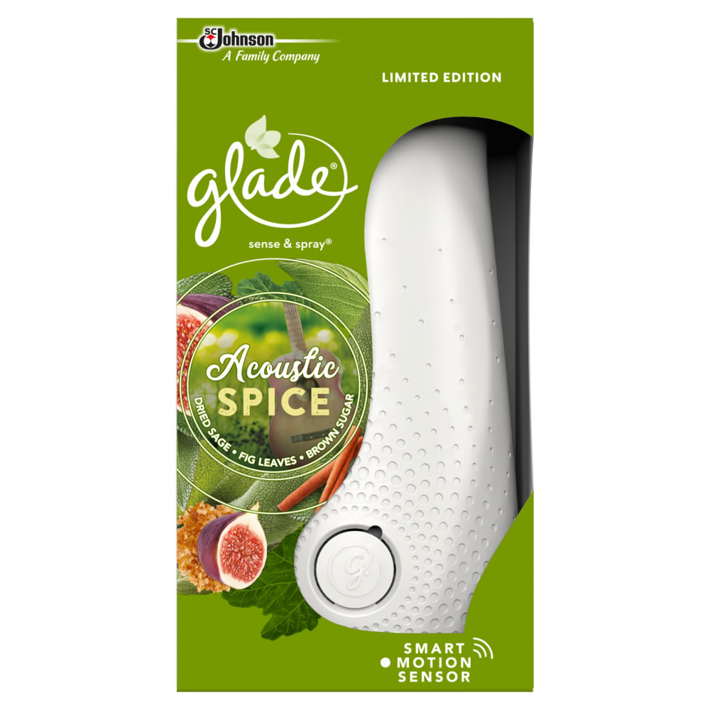 Glade Acoustic Spice Sense And Spray Holder 18ml Image 1