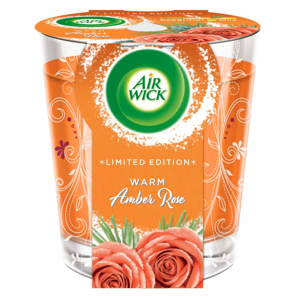 AirWick Candle Warm Amber Rose Image