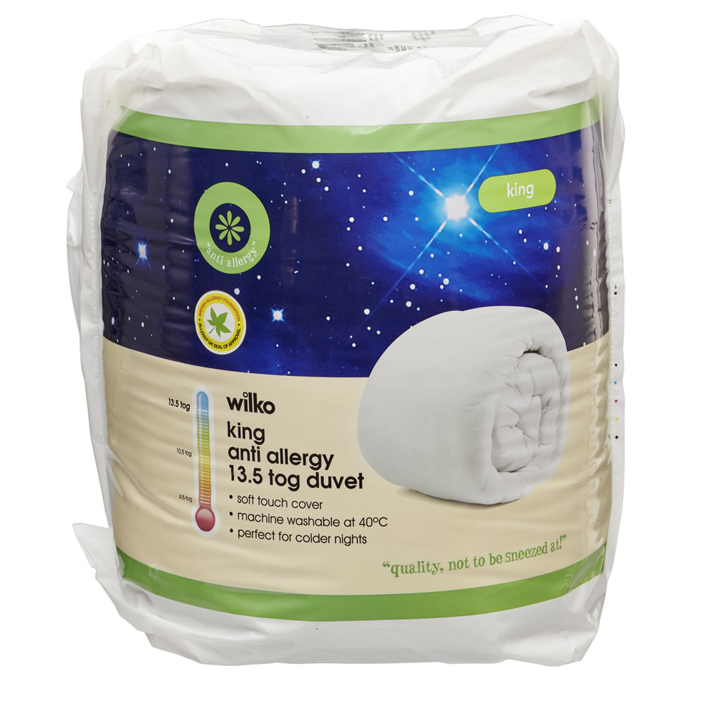 Wilko King Size Anti Allergy Duvet13.5 Tog Image 6