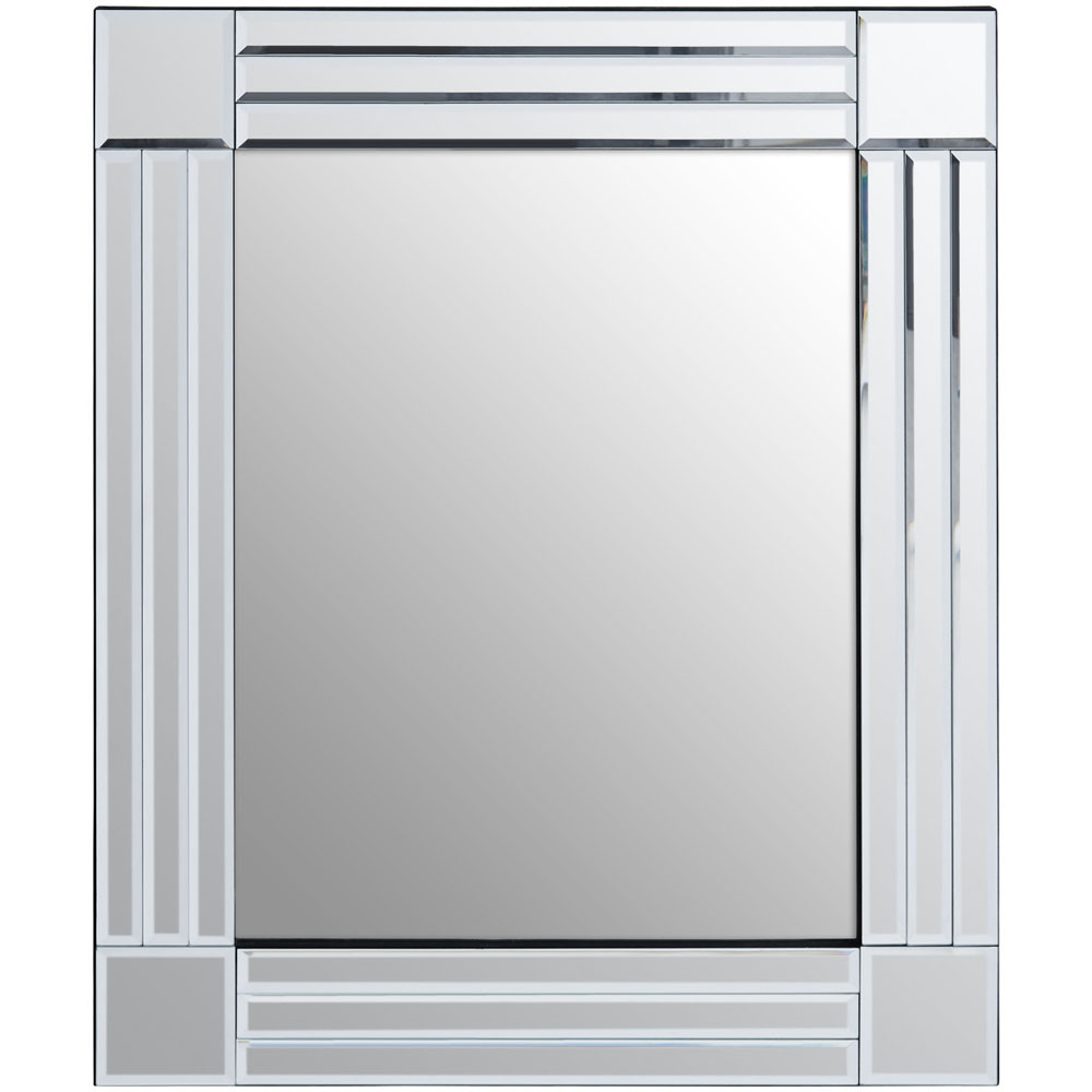Premier Housewares Sana Square Linear Wall Mirror Image 1