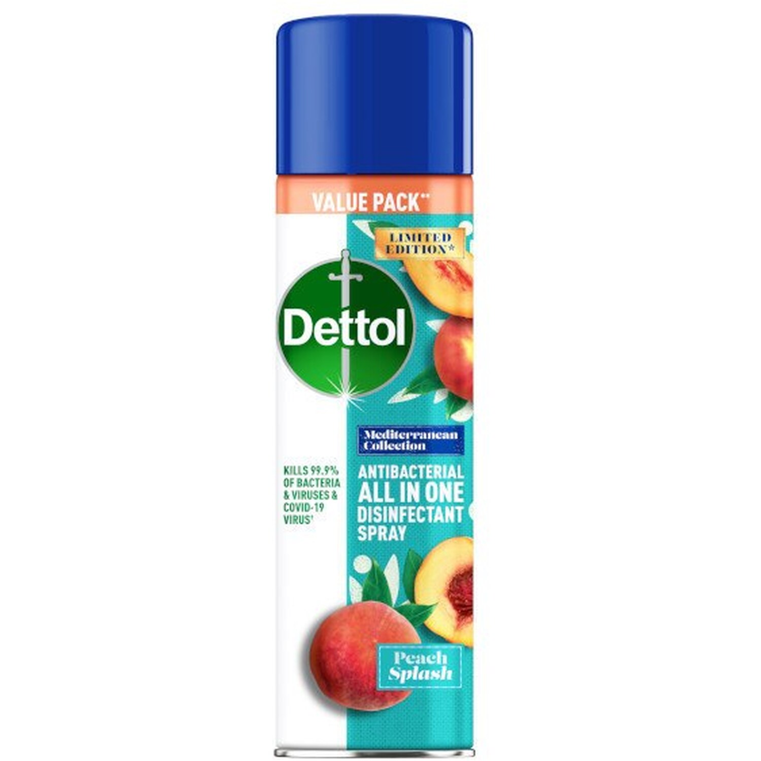 Dettol All In One Disinfectant Spray - Peach Splash Image