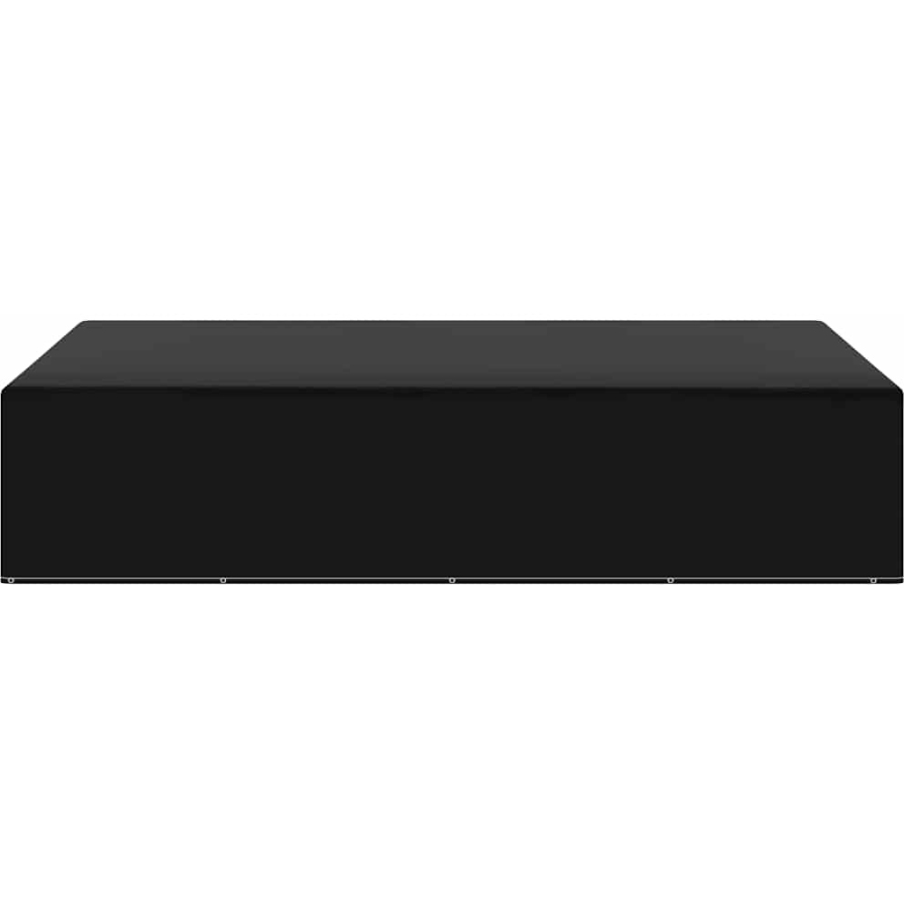 Walplus Black Polyethylene Garden Furniture Cover 325 x 205 x 70cm Image 2