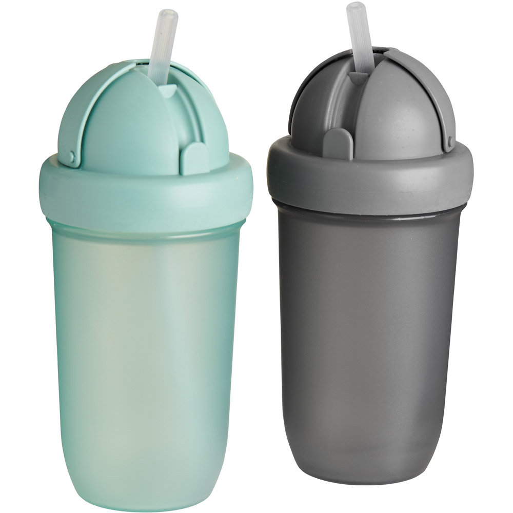Single Wilko Baby Straw Cup in Assorted Styles Image 1