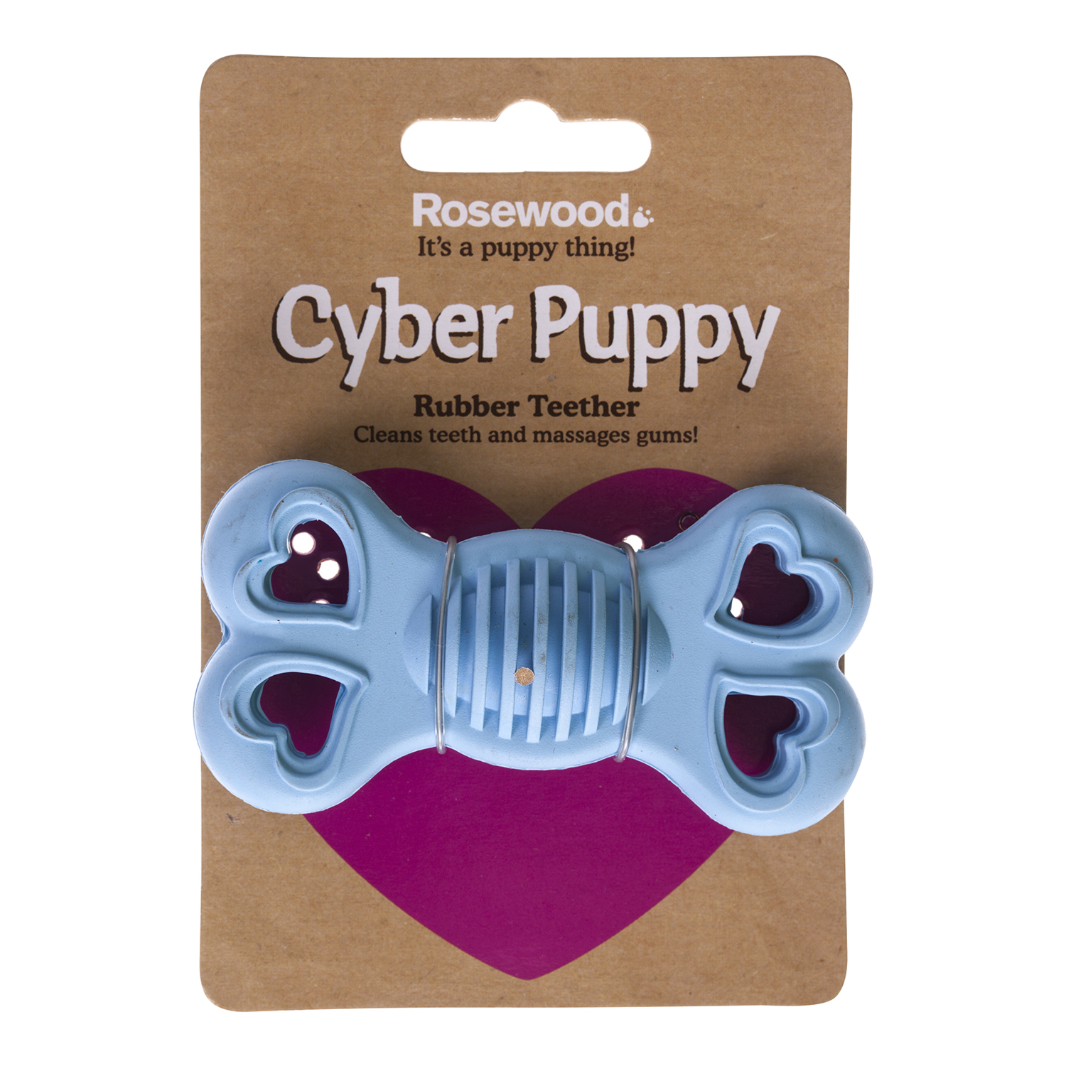 Rosewood Cyber Puppy Teether Shapes Image