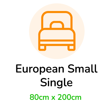the sleep people european small single mattress