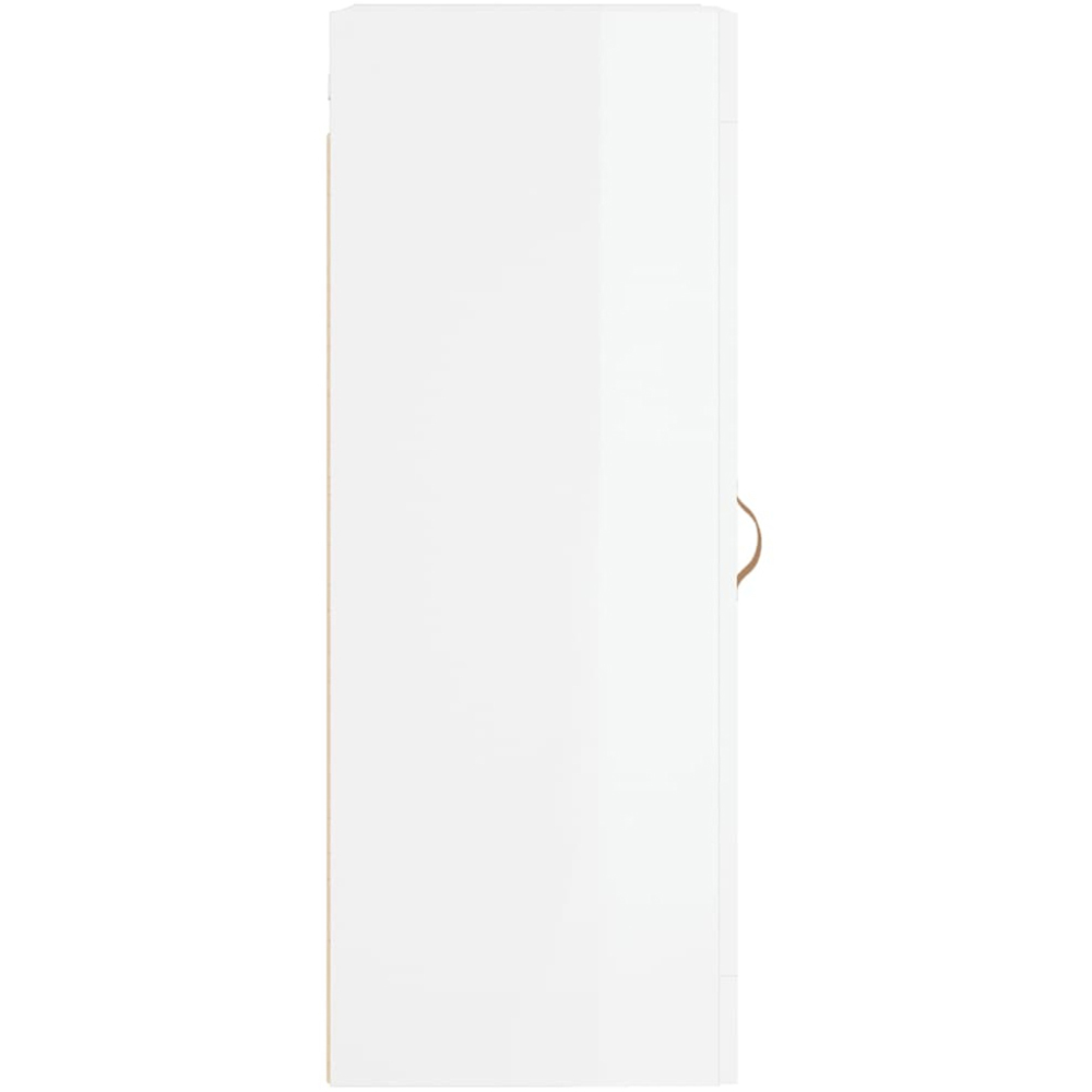 vidaXL Single Door White Wall Mounted Cabinet Image 6