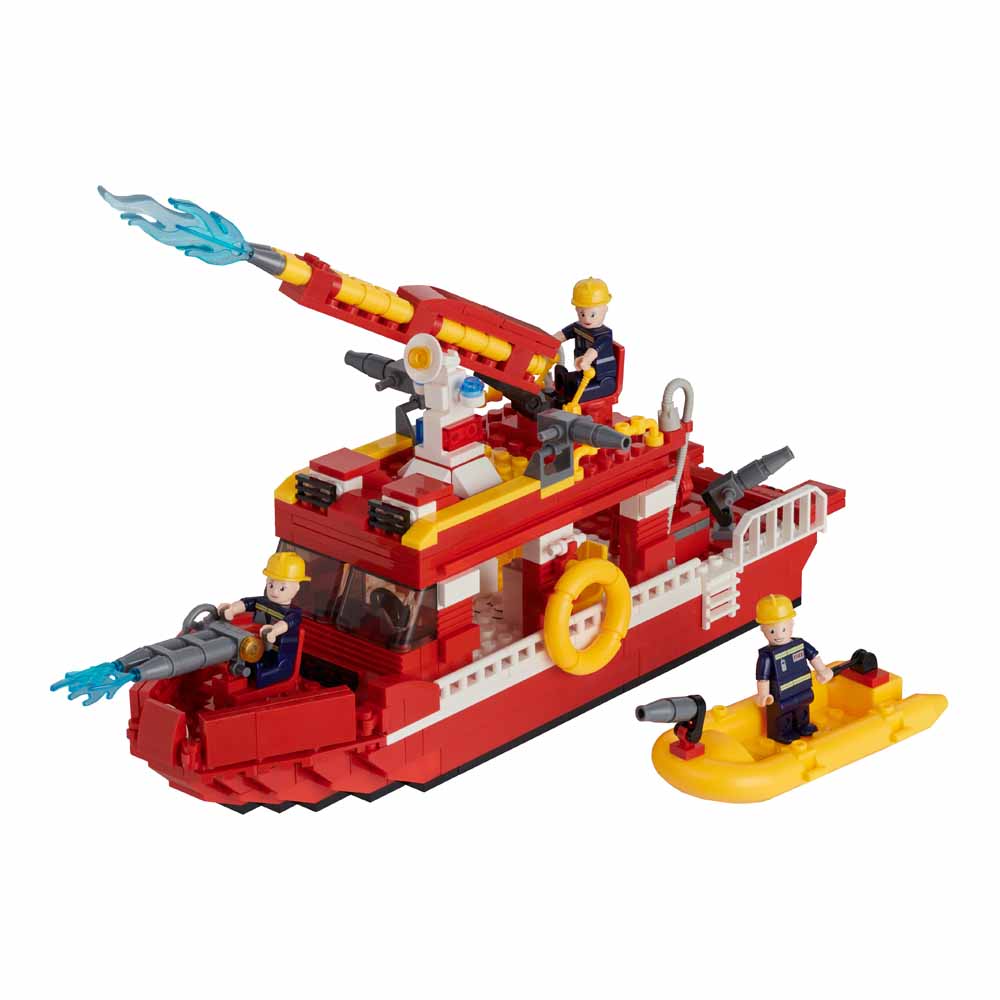 Wilko Blox Large Fireboat Image 1