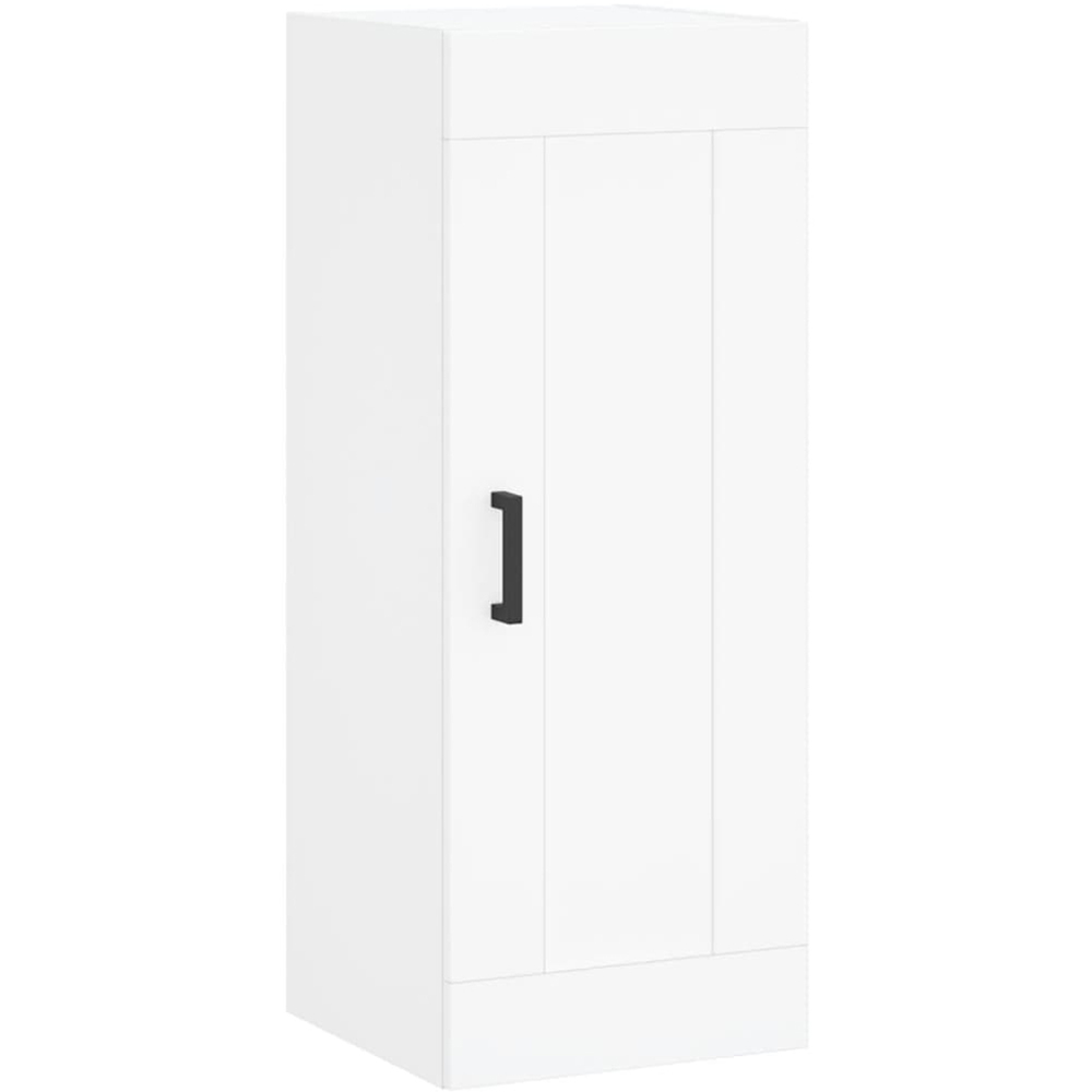 vidaXL 2 Door 3 Shelf White Highboard Image 8
