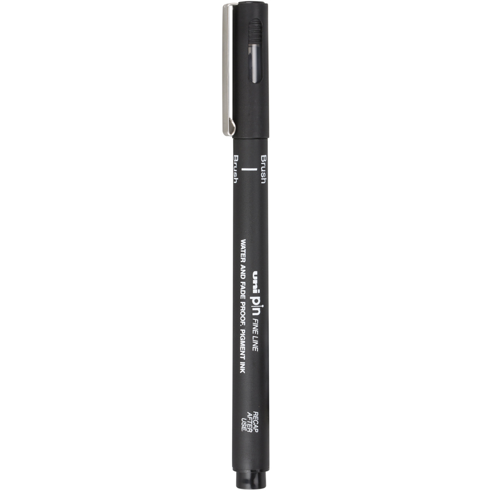 Uniball Pin Fine Liner Brush Drawing Pen Image 1