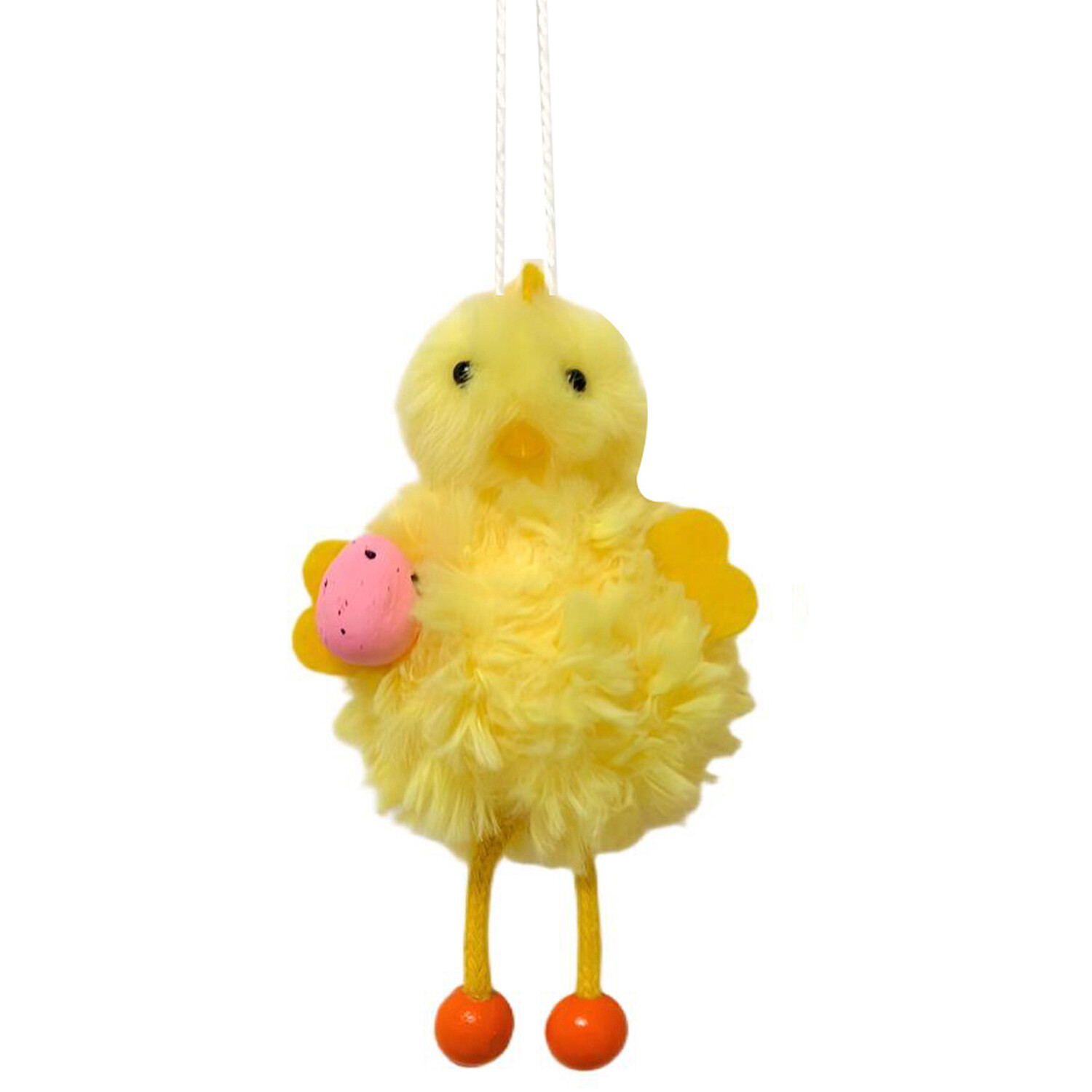 Hanging Fluffy Chick with Egg Image 2