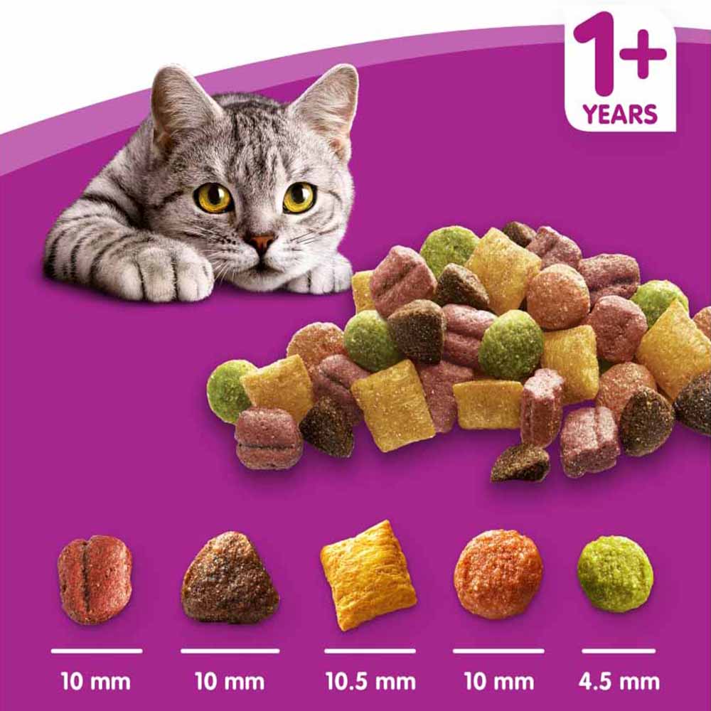 Whiskas Complete Chicken and Vegetables Dry Cat Food 825g Image 9