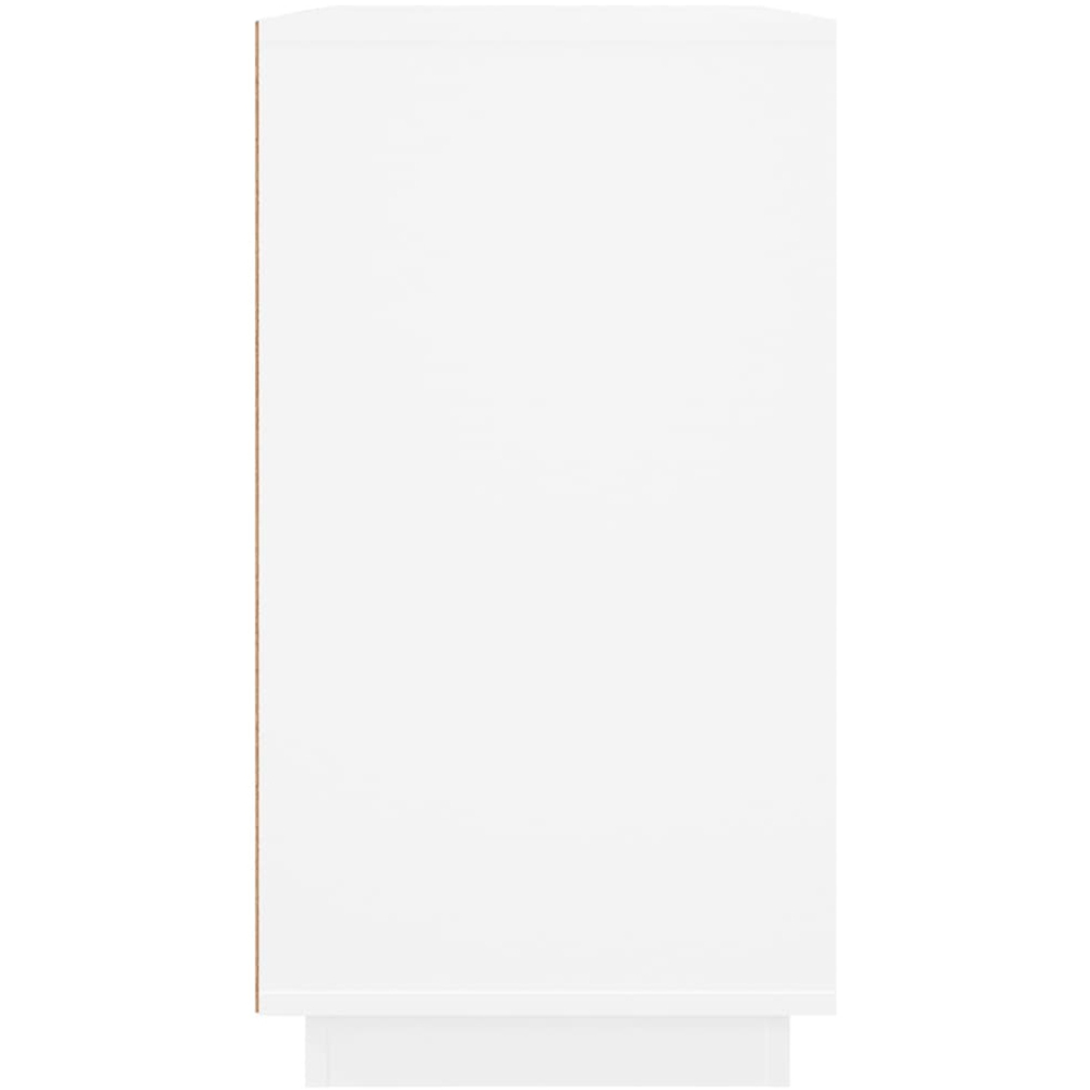 vidaXL 2 Door White Sideboard Image 6